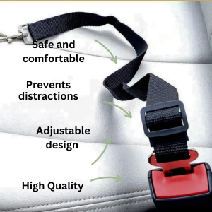 PawsitiveHabits™ Adjustable Dog Car Seat-Belt