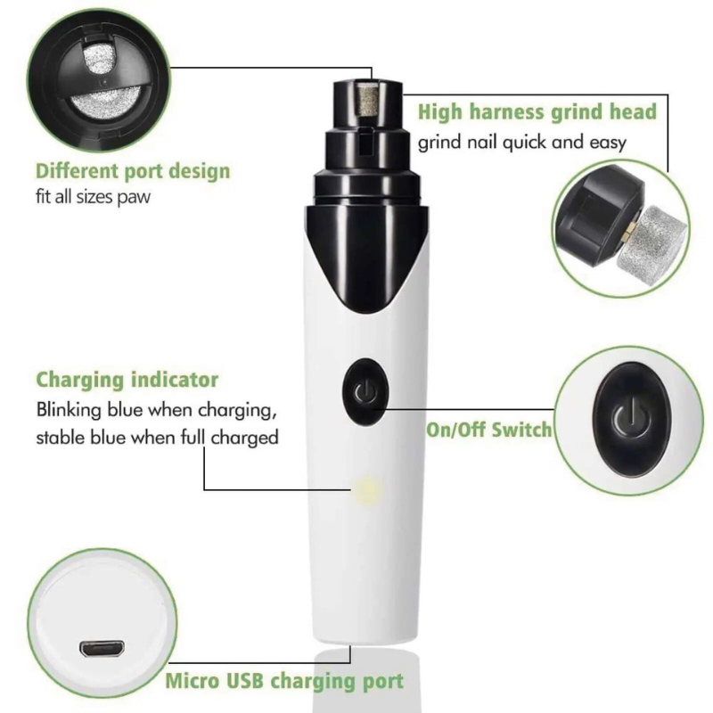 PawsitiveHabits™ Electric Nail Grinder for Dogs